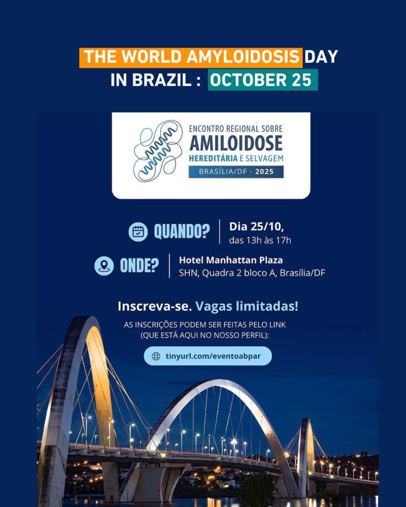 Regional meeting on hereditary and wild-type amyloidosis, Brasília